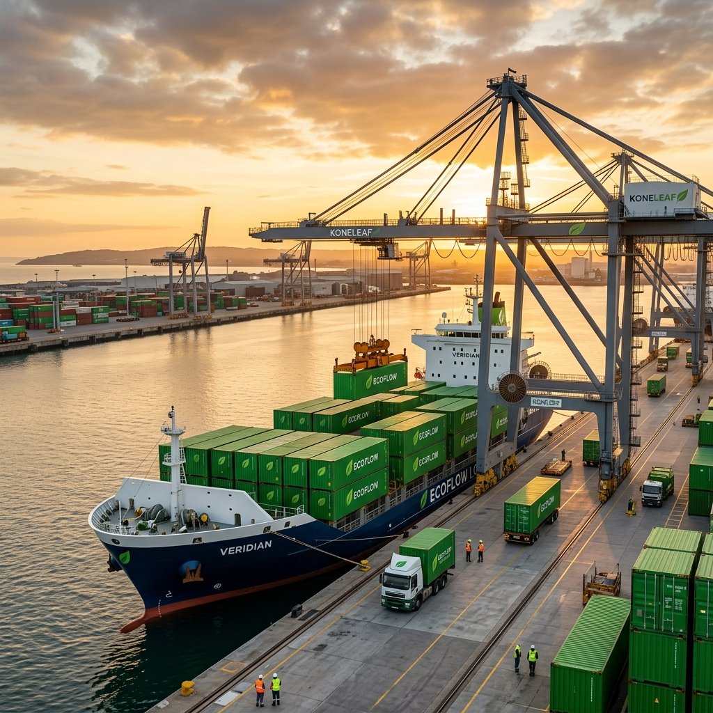 Global maritime shipping and container logistics for organic fertilizers